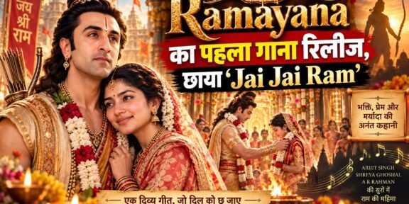 Ramayana Part 1 के Jai Jai Ram गाने में रणबीर कपूर और साई पल्लवी