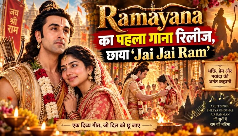 Ramayana Part 1 के Jai Jai Ram गाने में रणबीर कपूर और साई पल्लवी